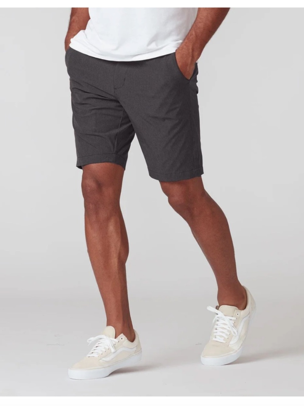 Men's Linksoul Black Boardwalker AC Shorts, Size 35
